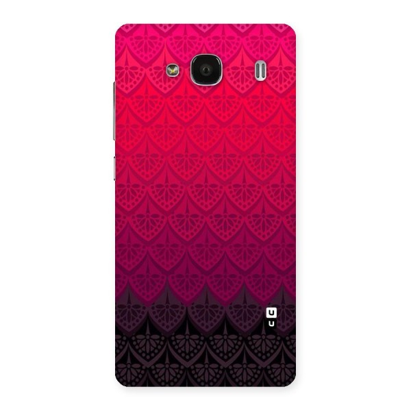 Shades Red Design Back Case for Redmi 2s