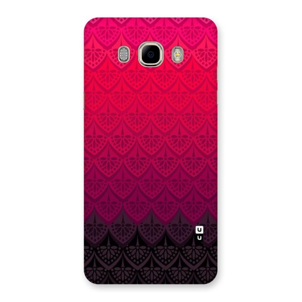 Shades Red Design Back Case for Samsung Galaxy J7 2016