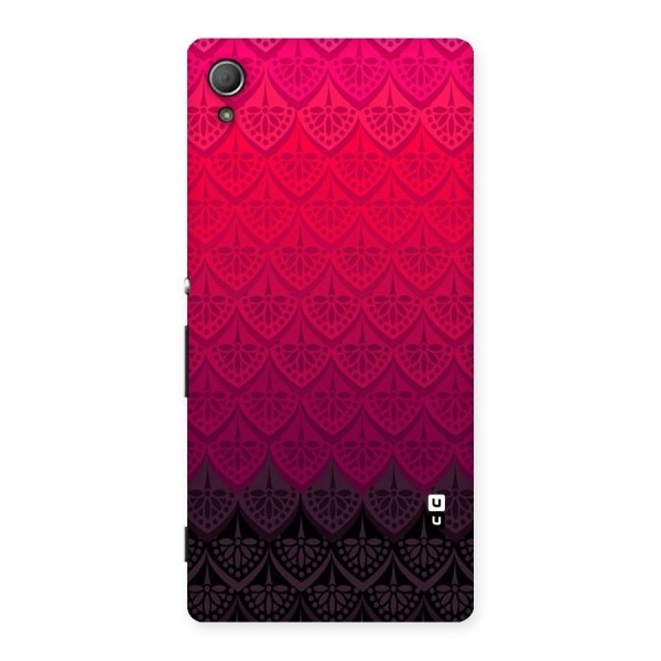 Shades Red Design Back Case for Xperia Z3 Plus