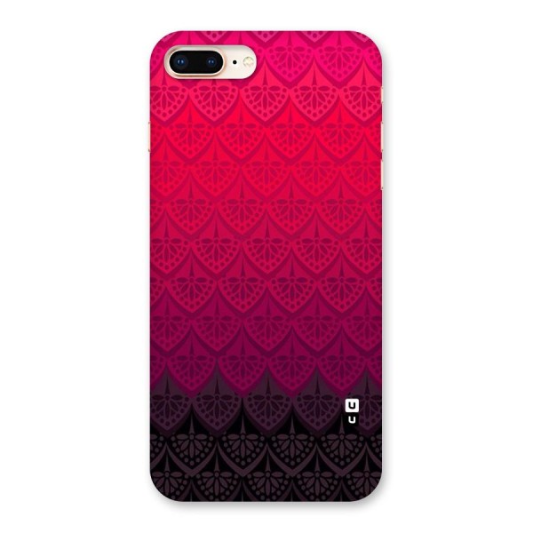 Shades Red Design Back Case for iPhone 8 Plus
