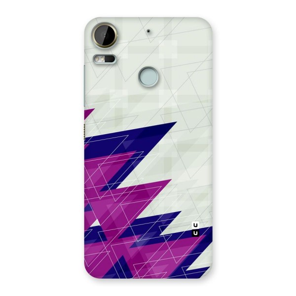 Sharp Abstract Design Back Case for Desire 10 Pro