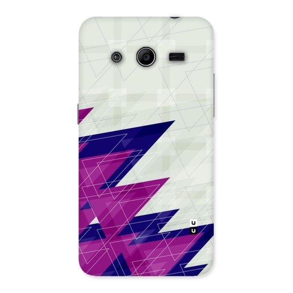 Sharp Abstract Design Back Case for Galaxy Core 2