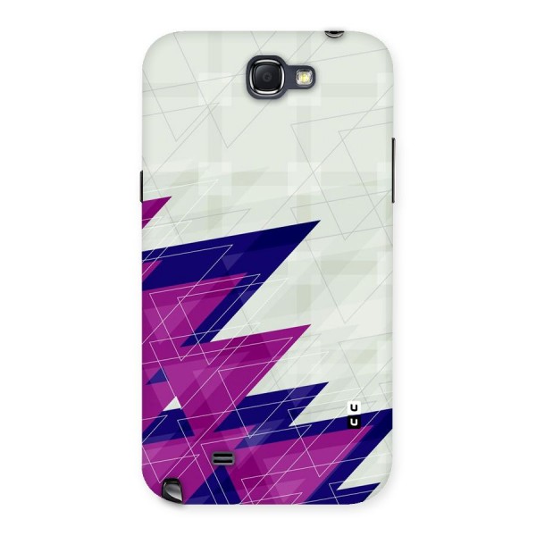 Sharp Abstract Design Back Case for Galaxy Note 2