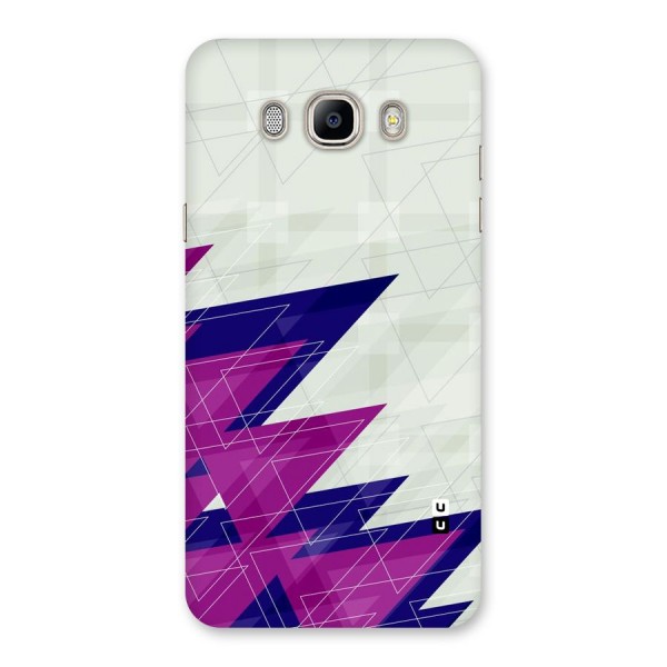 Sharp Abstract Design Back Case for Galaxy On8