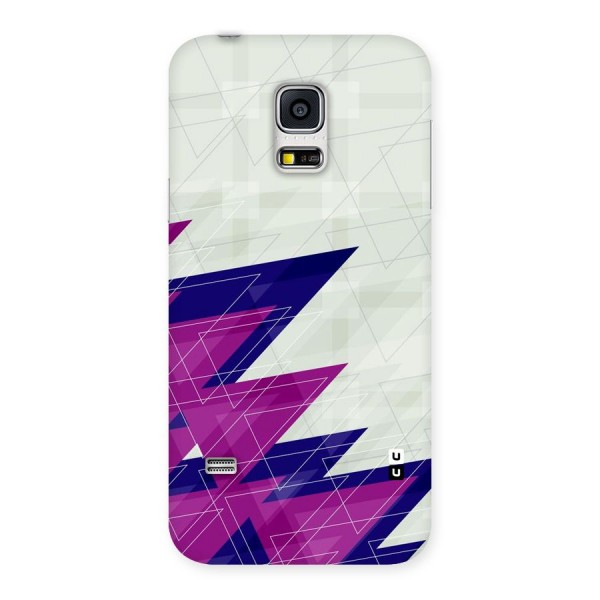 Sharp Abstract Design Back Case for Galaxy S5 Mini