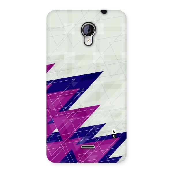 Sharp Abstract Design Back Case for Micromax Unite 2 A106