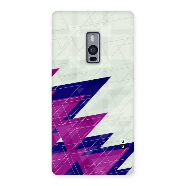 Sharp Abstract Design Back Case for OnePlus Two
