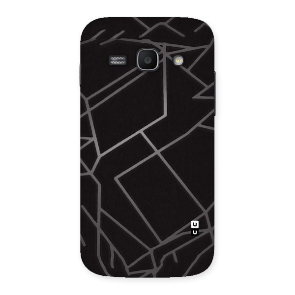 Silver Angle Design Back Case for Galaxy Ace 3