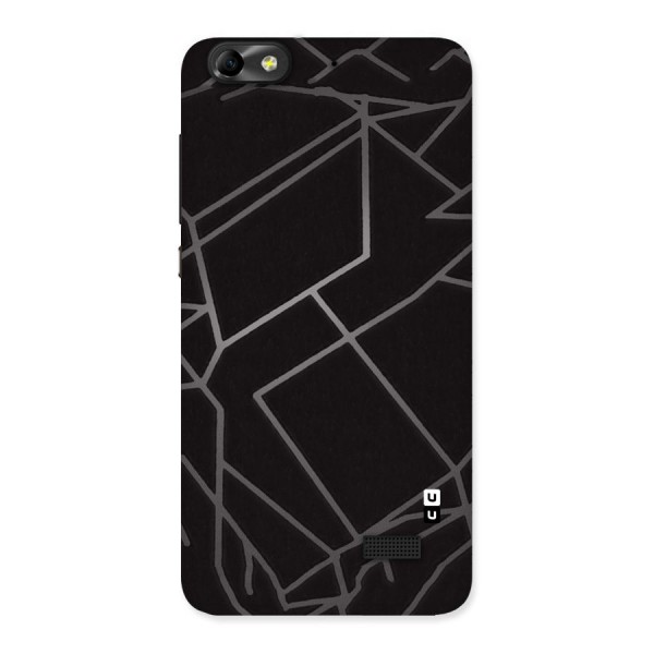 Silver Angle Design Back Case for Honor 4C