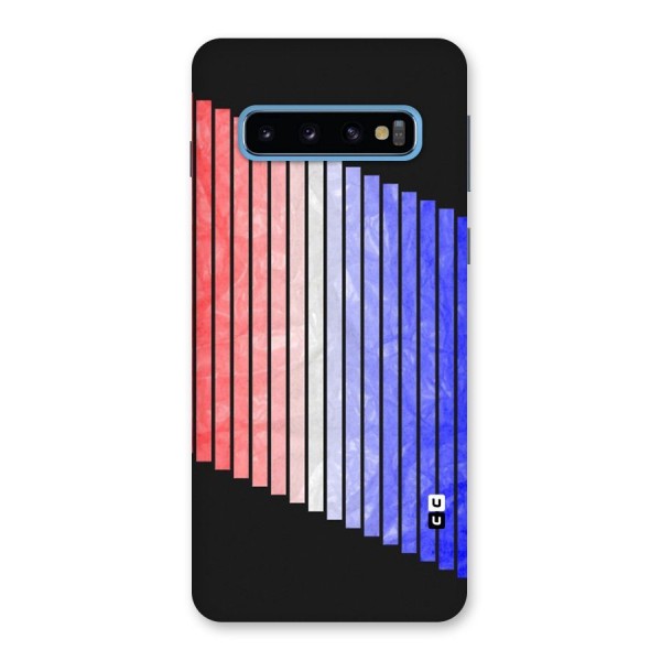 Simple Bars Back Case for Galaxy S10