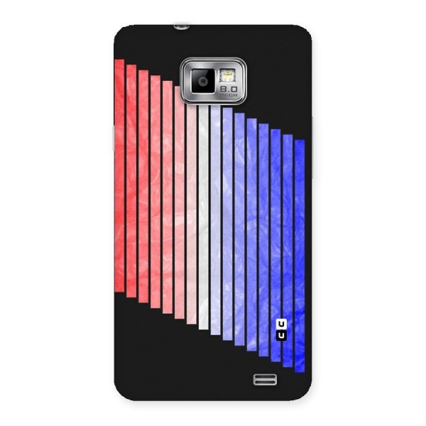Simple Bars Back Case for Galaxy S2