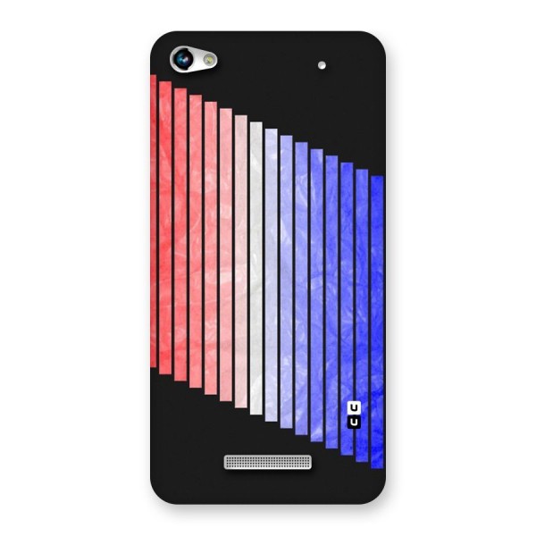 Simple Bars Back Case for Micromax Hue 2