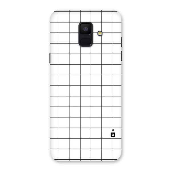 Simple Checks Back Case for Galaxy A6 (2018)