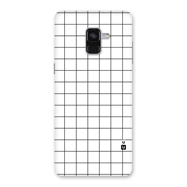 Simple Checks Back Case for Galaxy A8 Plus