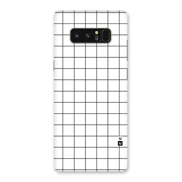 Simple Checks Back Case for Galaxy Note 8