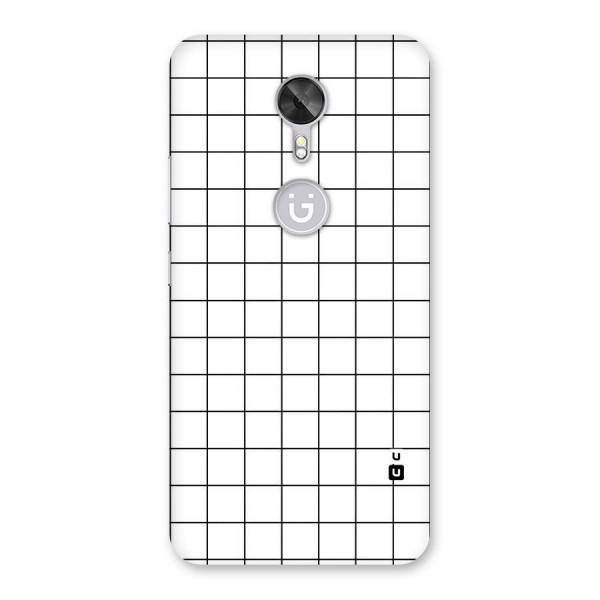 Simple Checks Back Case for Gionee A1