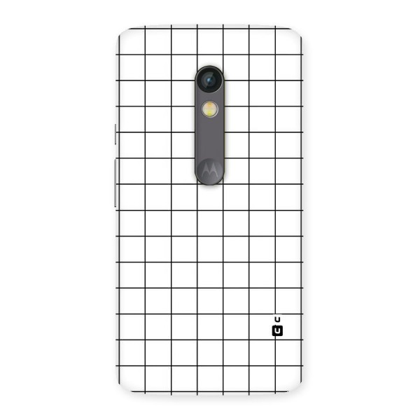 Simple Checks Back Case for Moto X Play
