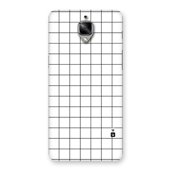 Simple Checks Back Case for OnePlus 3