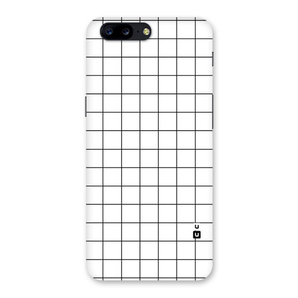 Simple Checks Back Case for OnePlus 5