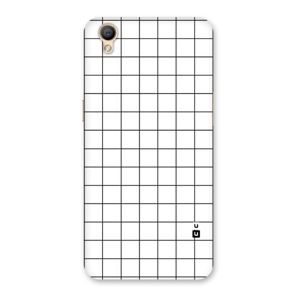 Simple Checks Back Case for Oppo A37