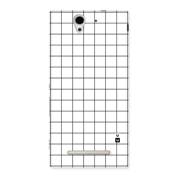 Simple Checks Back Case for Sony Xperia C3
