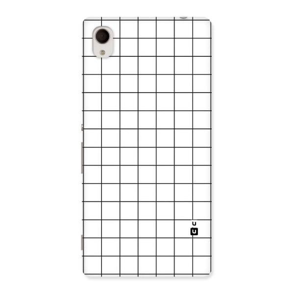 Simple Checks Back Case for Sony Xperia M4