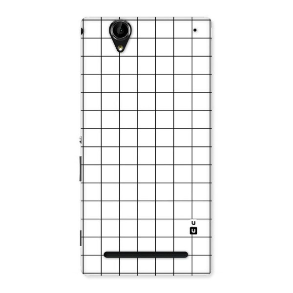 Simple Checks Back Case for Sony Xperia T2