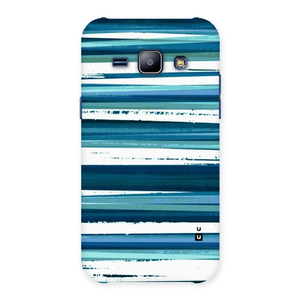 Simple Soothing Lines Back Case for Galaxy J1