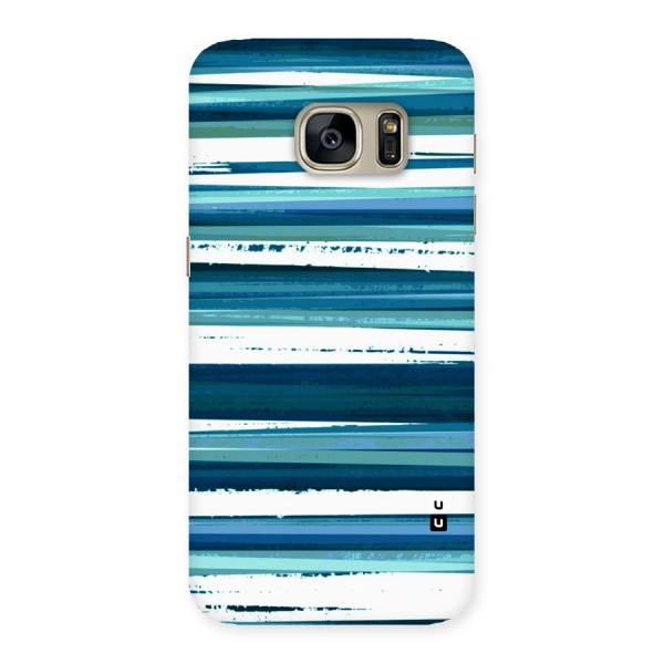Simple Soothing Lines Back Case for Galaxy S7