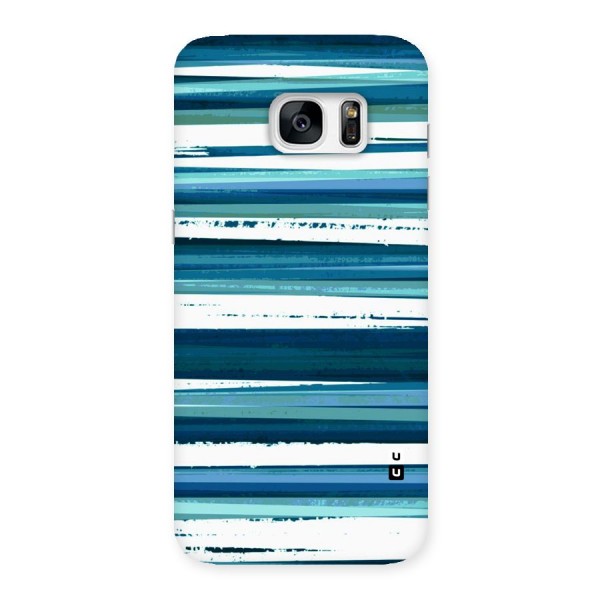 Simple Soothing Lines Back Case for Galaxy S7 Edge