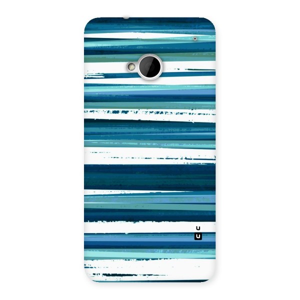 Simple Soothing Lines Back Case for HTC One M7