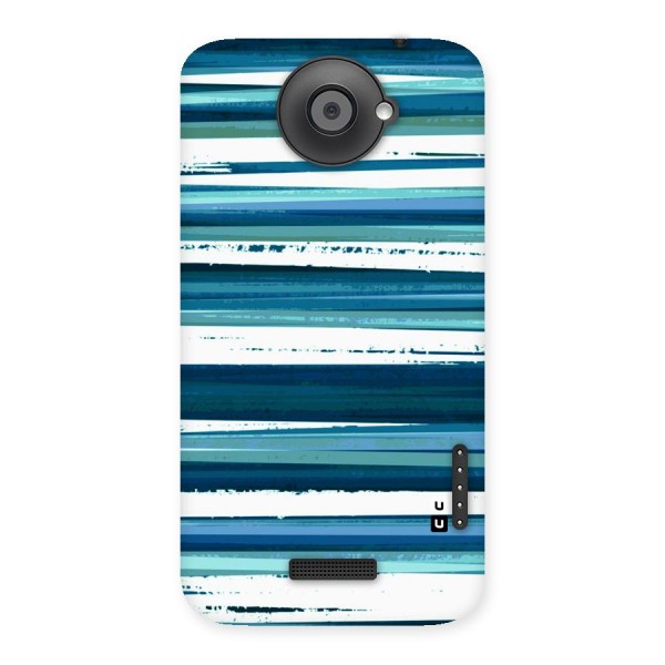 Simple Soothing Lines Back Case for HTC One X