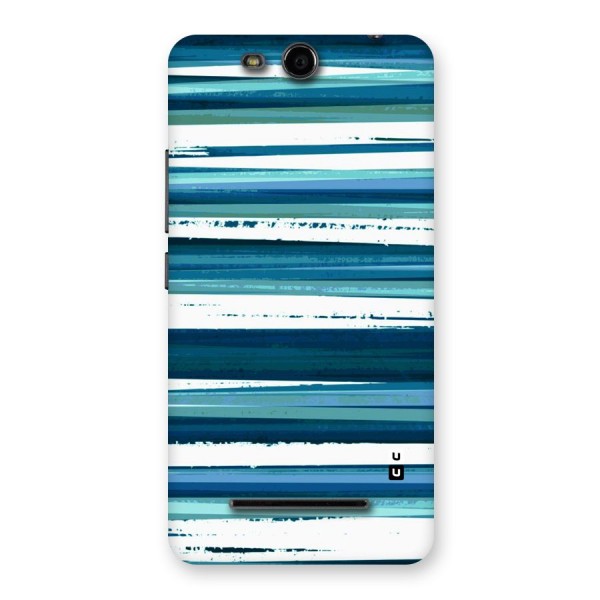 Simple Soothing Lines Back Case for Micromax Canvas Juice 3 Q392