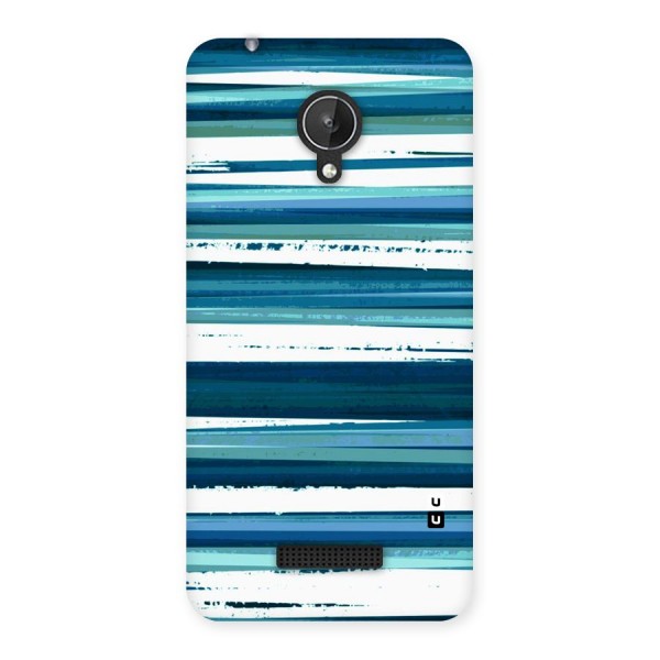 Simple Soothing Lines Back Case for Micromax Canvas Spark Q380
