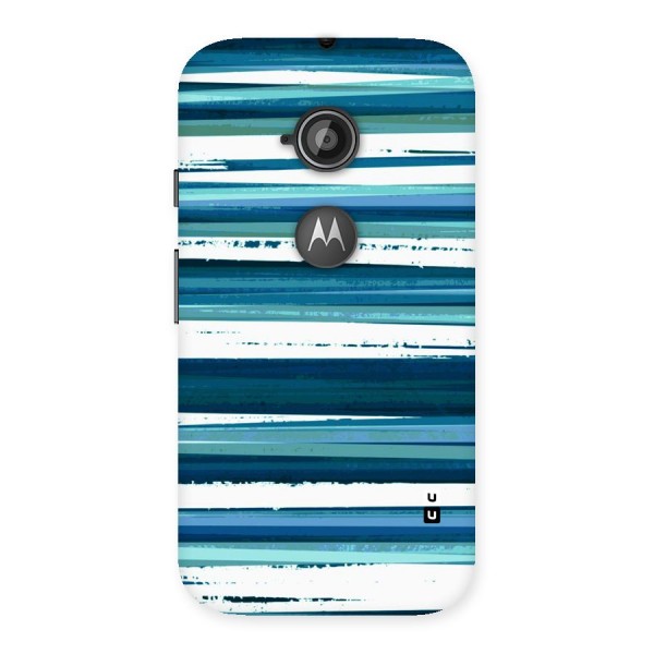 Simple Soothing Lines Back Case for Moto E 2nd Gen
