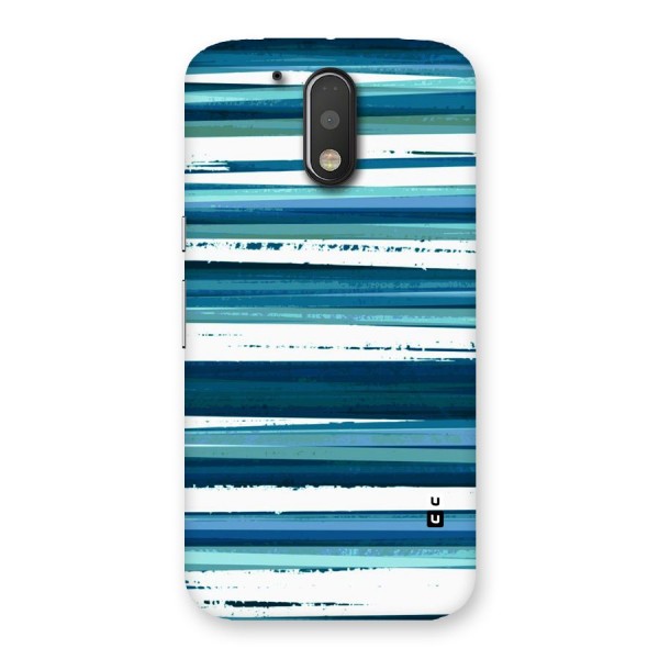 Simple Soothing Lines Back Case for Motorola Moto G4 Plus