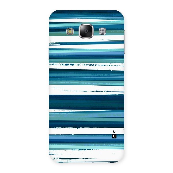 Simple Soothing Lines Back Case for Samsung Galaxy E5