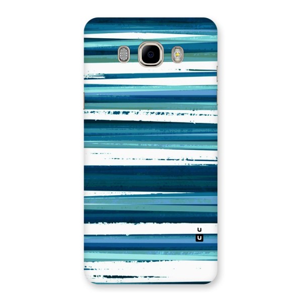 Simple Soothing Lines Back Case for Samsung Galaxy J7 2016