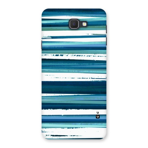 Simple Soothing Lines Back Case for Samsung Galaxy J7 Prime