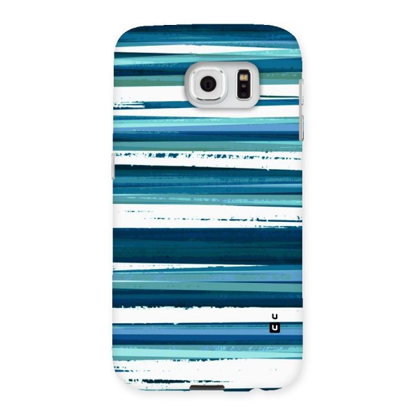 Simple Soothing Lines Back Case for Samsung Galaxy S6