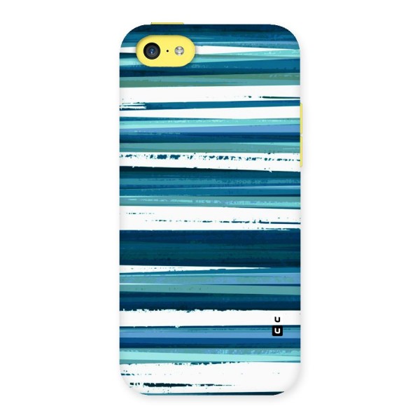 Simple Soothing Lines Back Case for iPhone 5C