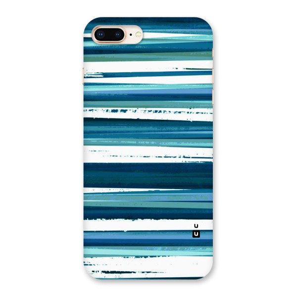 Simple Soothing Lines Back Case for iPhone 8 Plus
