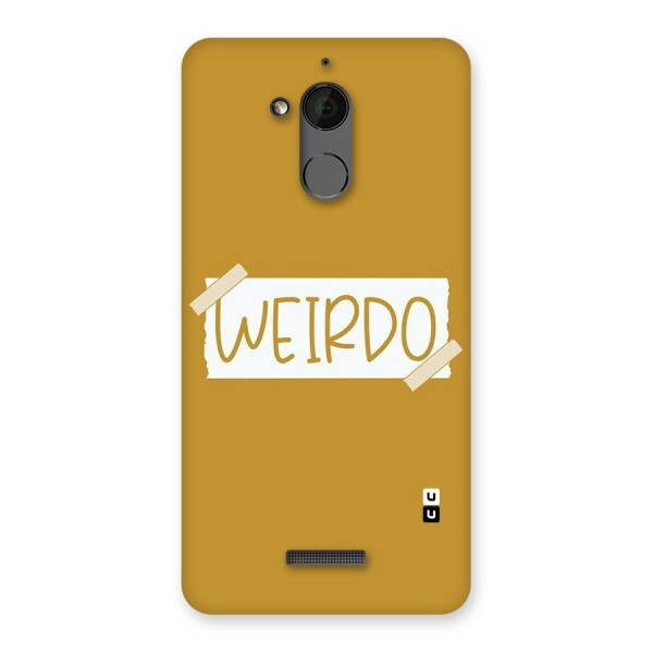 Simple Weirdo Back Case for Coolpad Note 5