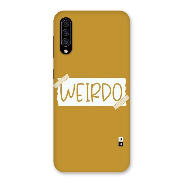 Simple Weirdo Back Case for Galaxy A30s