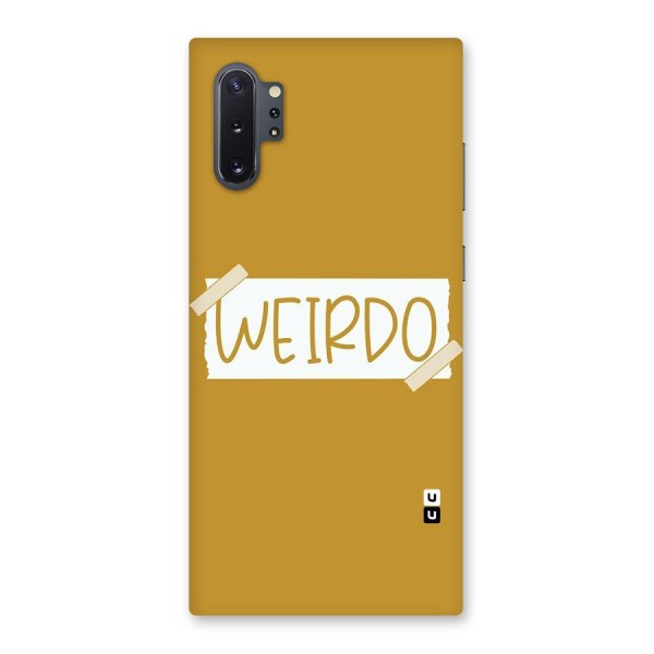 Simple Weirdo Back Case for Galaxy Note 10 Plus