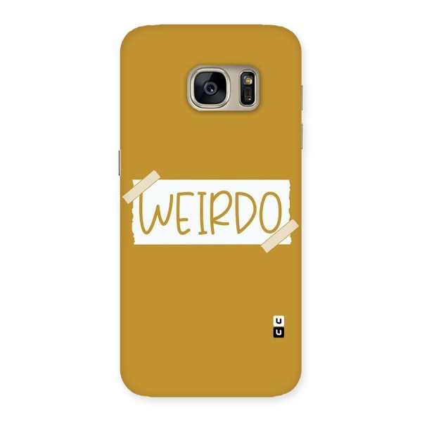 Simple Weirdo Back Case for Galaxy S7