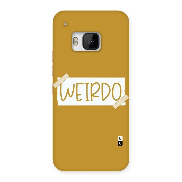 Simple Weirdo Back Case for HTC One M9