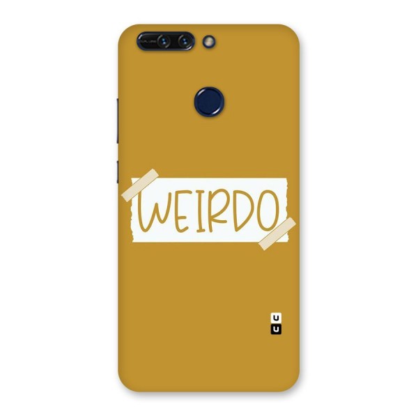Simple Weirdo Back Case for Honor 8 Pro