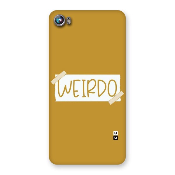 Simple Weirdo Back Case for Micromax Canvas Fire 4 A107