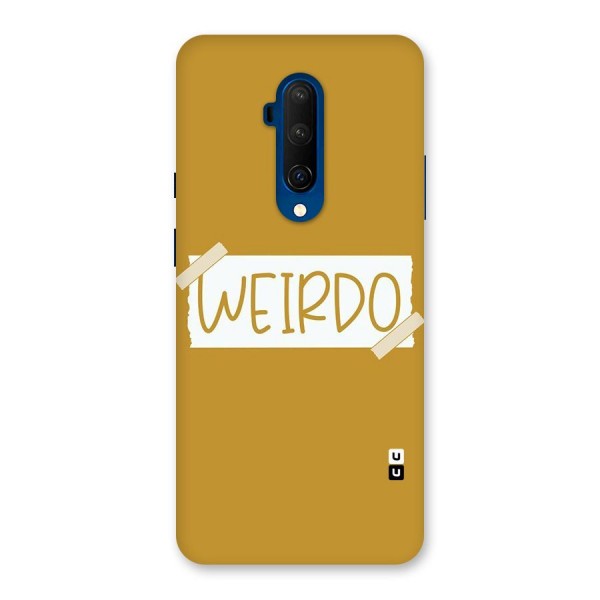 Simple Weirdo Back Case for OnePlus 7T Pro